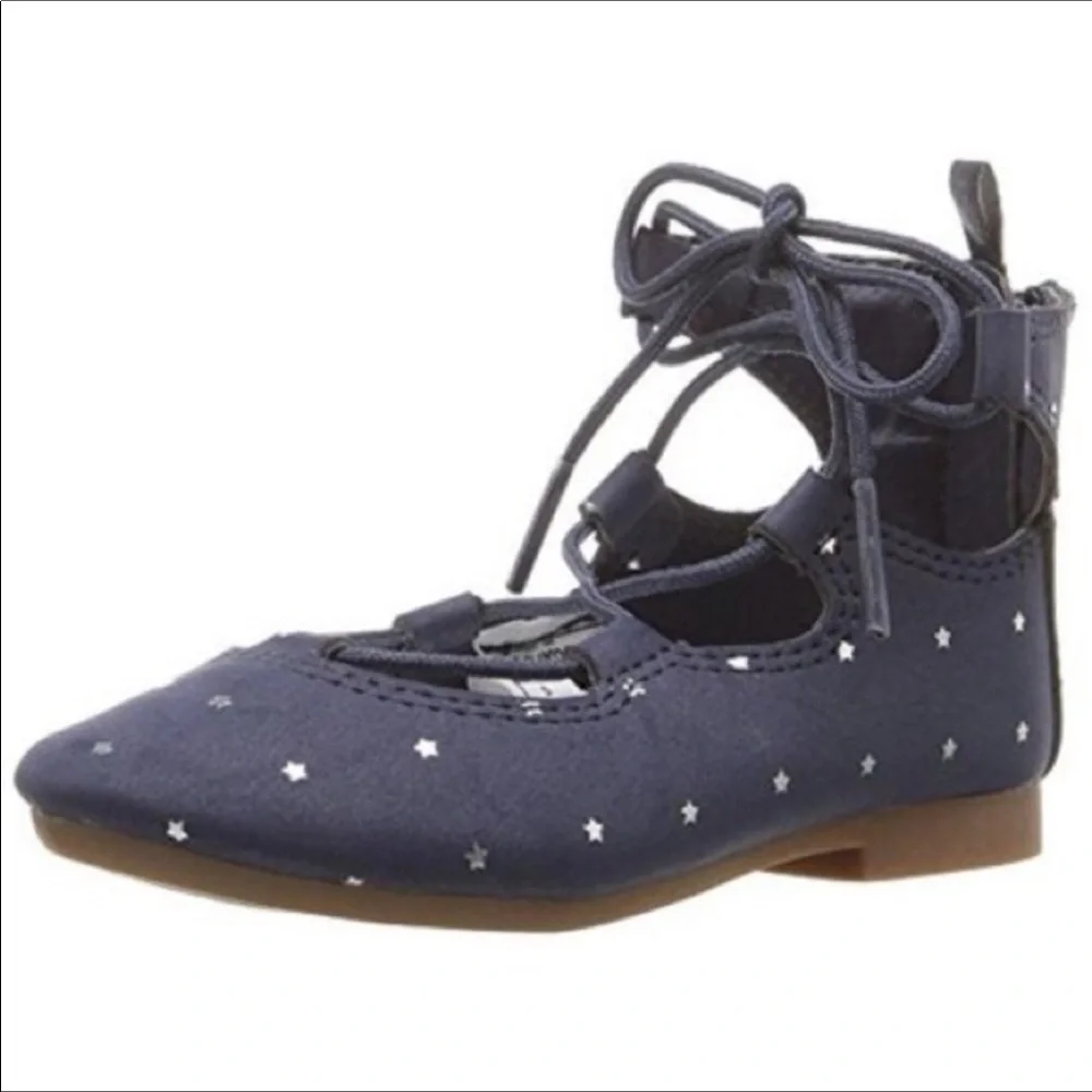 Girls OshKosh Karlie Navy Dress Shoes